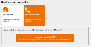 téléphone service client orange