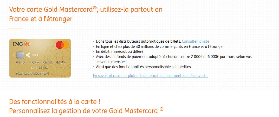 ing service client