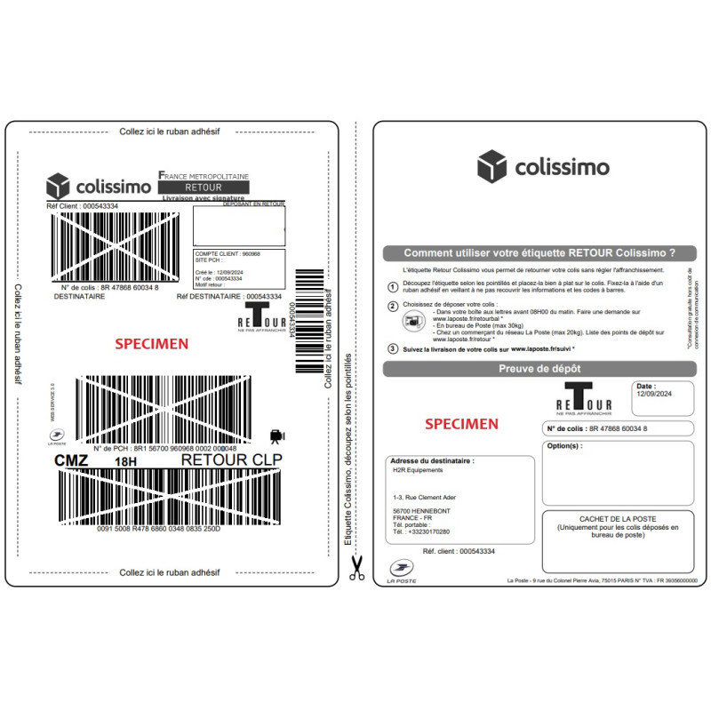 contacter la poste colissimo